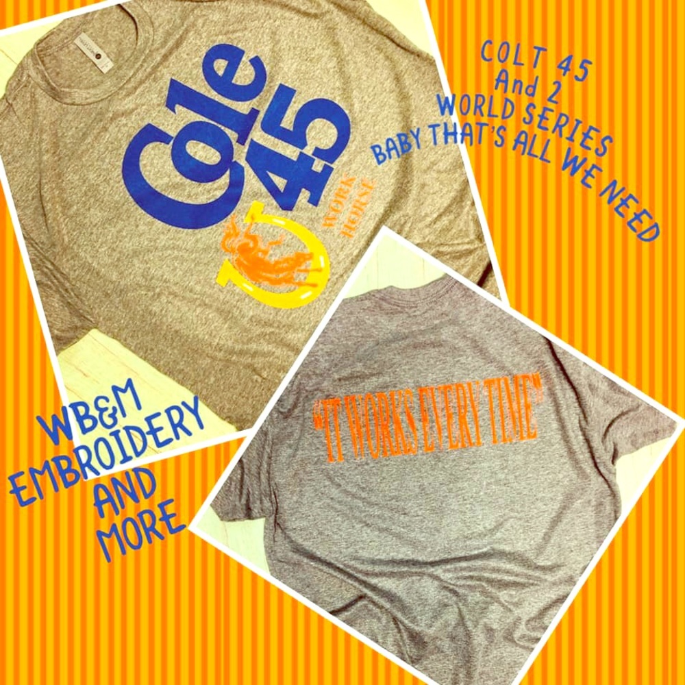 Houston Astros custom G Cole shirt! Multi sizes!